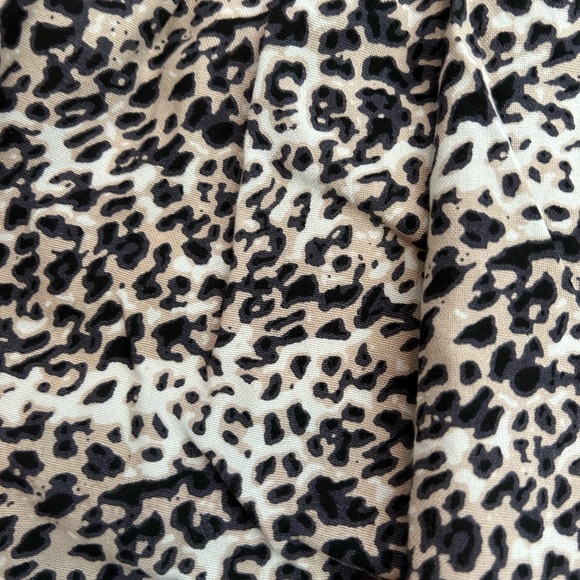 Sim and Sam Leopard Print Mini Skirt - Picture 2 of 4
